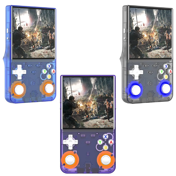 consola azul