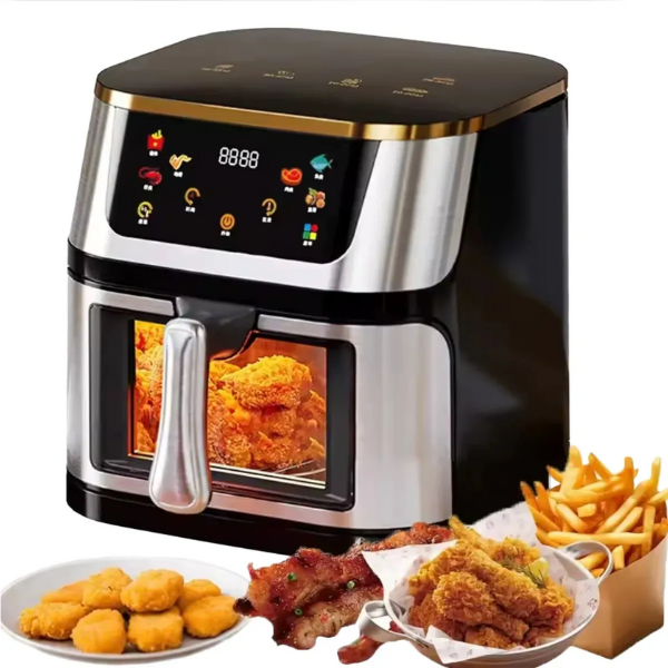 Freidora De Aire Fryer Horno Sin Aceite Digital 10l 2800w