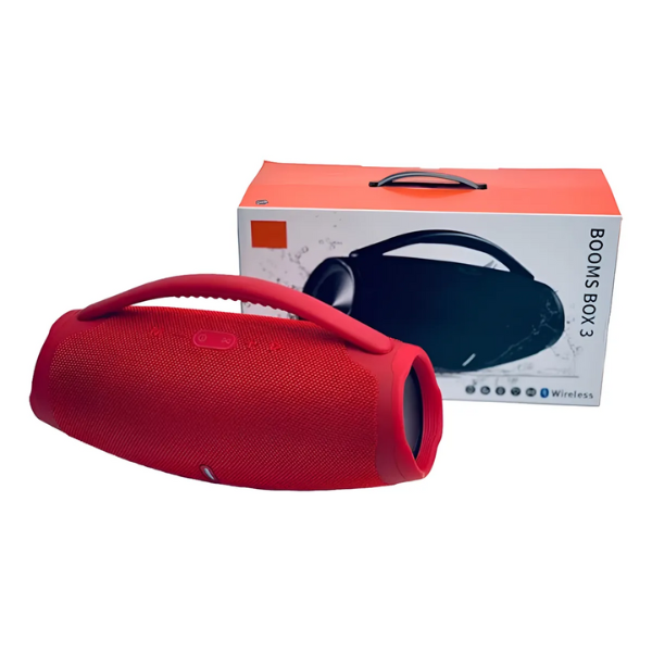 Altavoz Bluetooth Auxiliar Corneta Boomsbox 3 Portátil