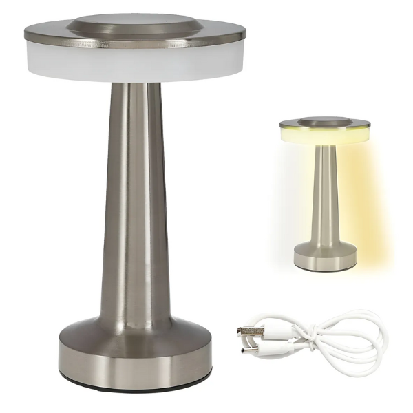 Lampara De Escritorio Inteligente Portátil Led 3 Luces Touch