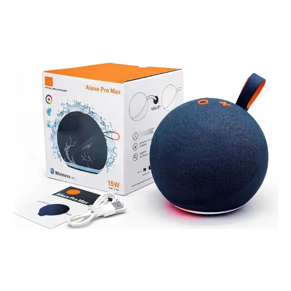 Corneta Parlante Altavoz Inalambrica Alaxe Bluetooth Rgb Usb