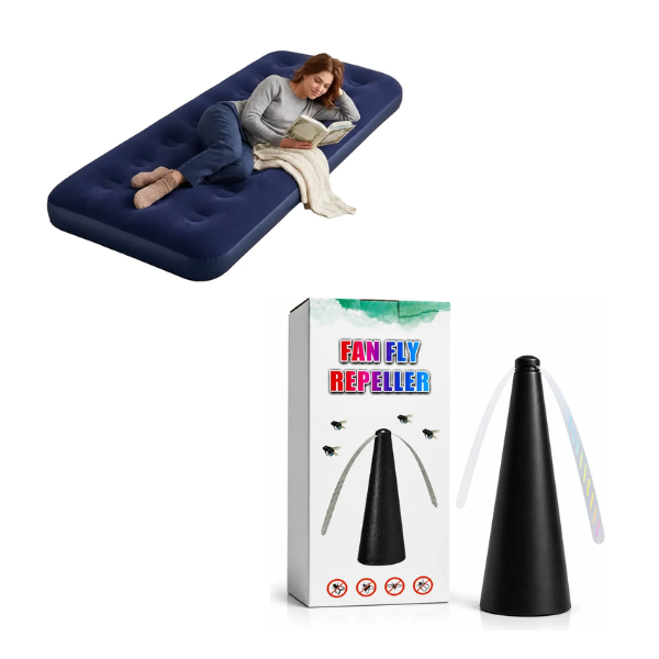 colchon + ventilador