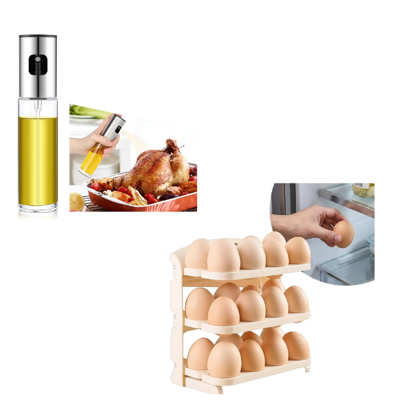 spray + huevos