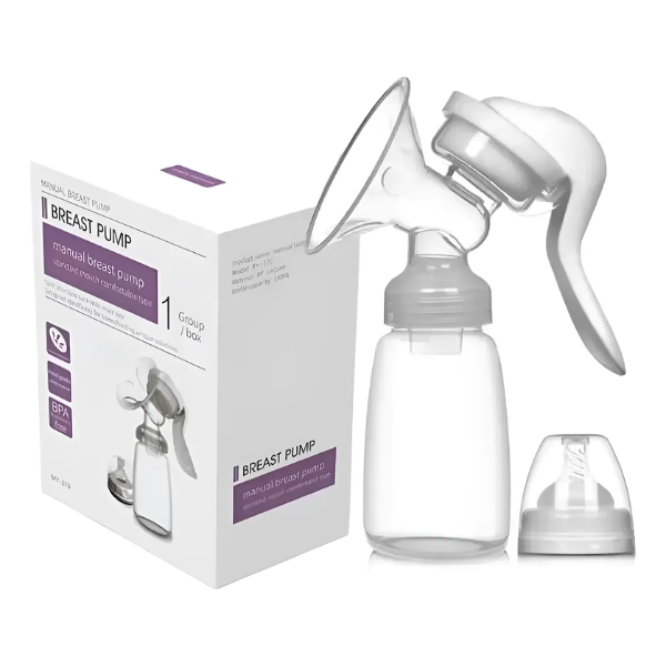 Extractor Manual De Leche Materno Tetero Portatil Bebes