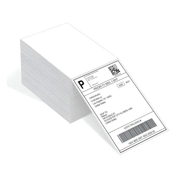 Papel Etiquetas Adhesivo Para Impresora Termica 10x15cm 500p