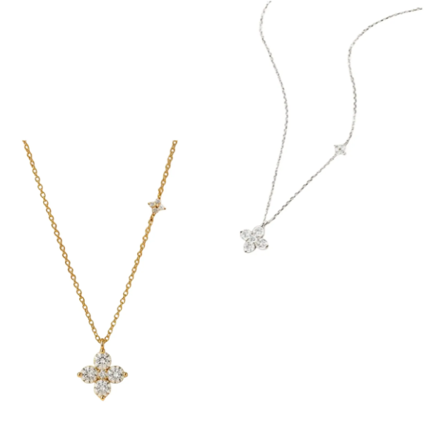 collar trebol