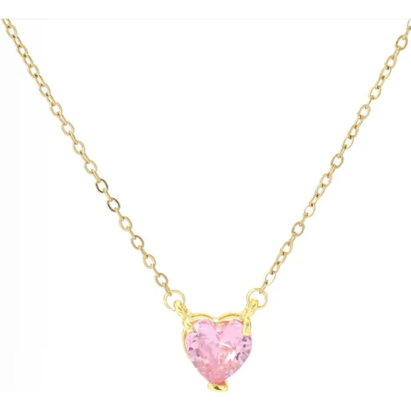corazon rosa